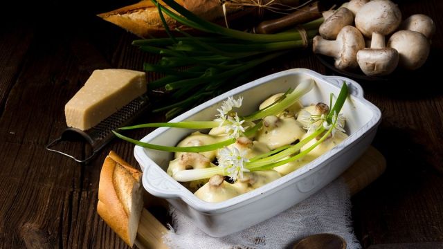 Reteta Ciuperci Gratinate