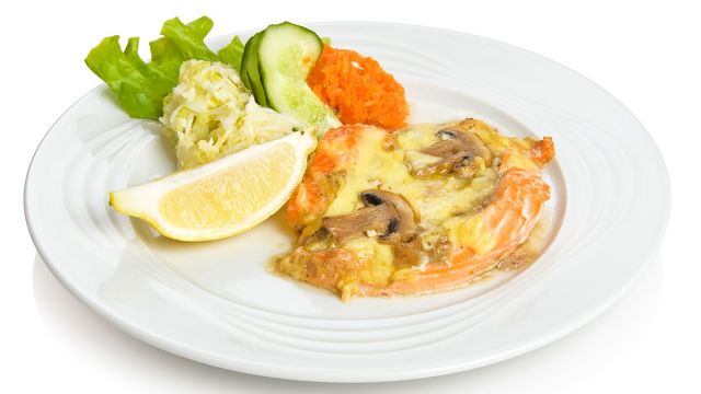 Reteta Somon Cu Ciuperci Si Sos Olandez