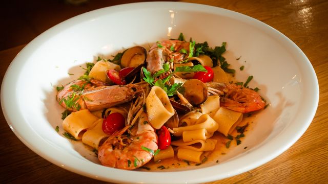 Reteta Paccheri Cu Creveti Si Caracatita